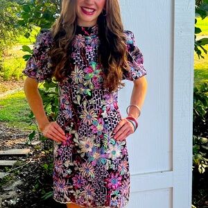 ELLIATT Sequin Floral Mini Dress
Worn once!